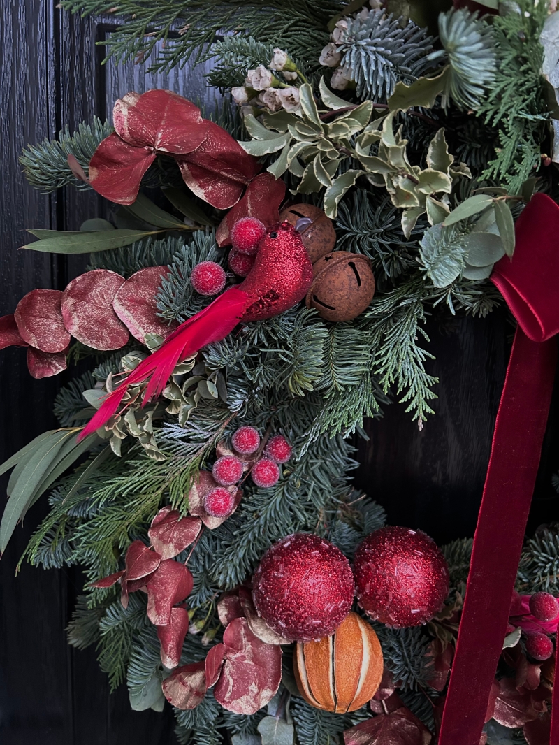 Robin Red Wreath.