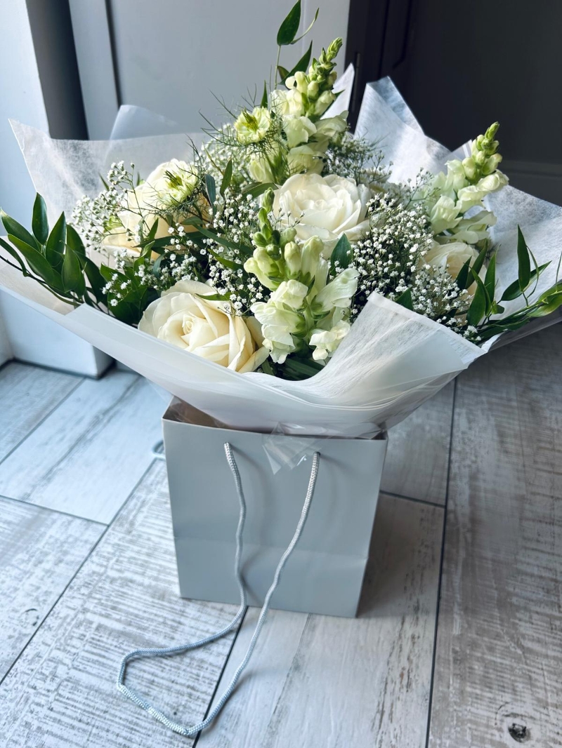 The Sympathy Bouquet.