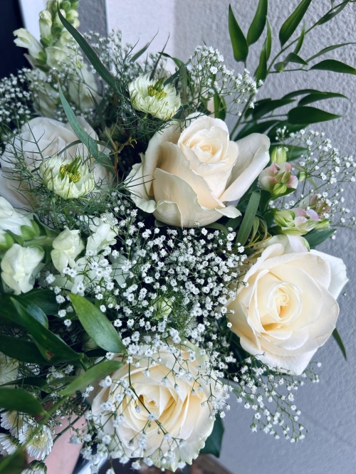 The Sympathy Bouquet.