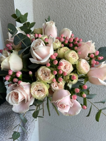 Blush Pink.